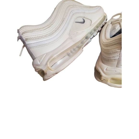Nike Men's White Air Max 97 Lace-Up Casual Athletic Sneaker Shoes Size 11 - Picture 2 of 12